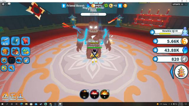 Weapon Fighting Simulator #2! Unlocked Magma Valley And Completed Floor 10 On The Tower!!! смотреть онлайн