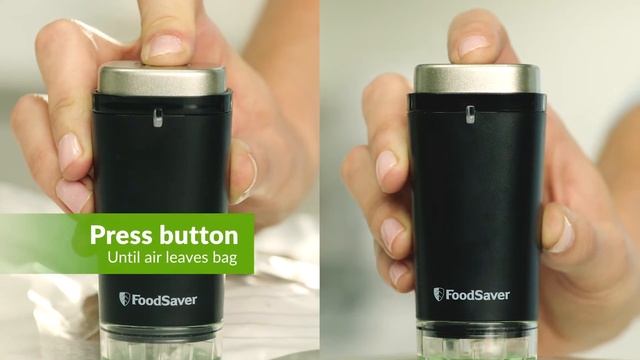 FoodSaver Handheld Vacuum Sealer - How to Seal смотреть онлайн