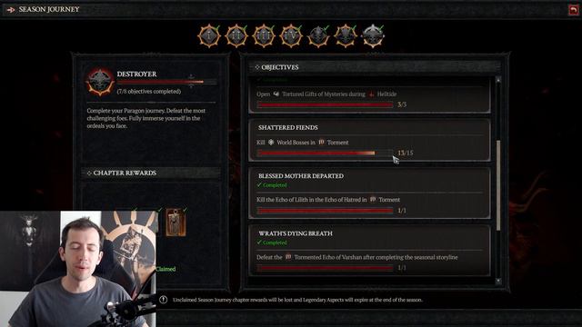 Diablo 4 - 100% Season Journey = Hidden Achievement смотреть онлайн