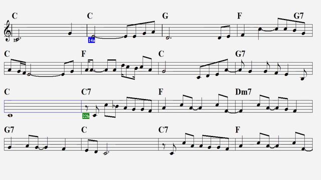 HEY JUDE--C--(Play Along)--:Guitar,Flute,Violin,Keyboard,Melodica,Recorder. смотреть онлайн