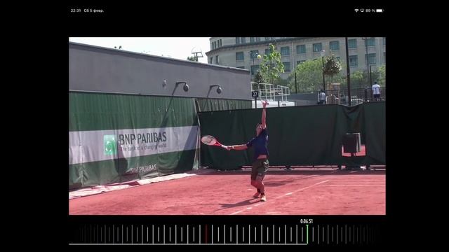 Подача. Работа ног.