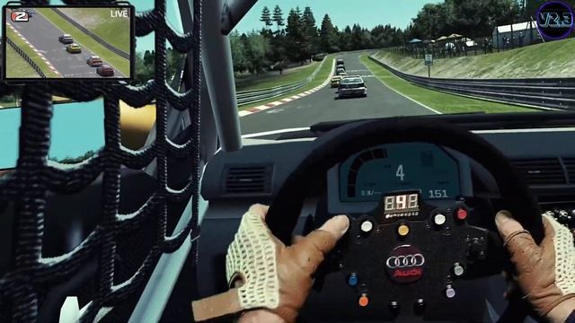 Augmented Reality [ETCC 2003] Audi A4 @ Nordschleife [Laserscanned] rFactor 2 / SimRacing смотреть онлайн