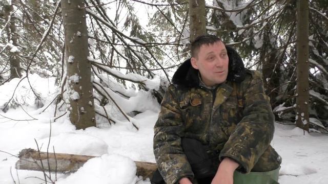 С НОЧЕВКОЙ ЗИМОЙ В ТАЙГУ ! СНЕЖНЫЙ ОБЛОМ ! смотреть онлайн