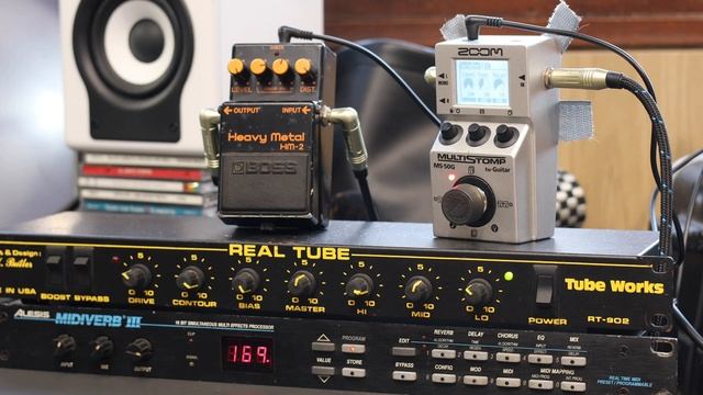 Alesis MIDIVERB or Zoom MS-50G | What's better for that My Bloody Valentine Guitar Sound? смотреть онлайн
