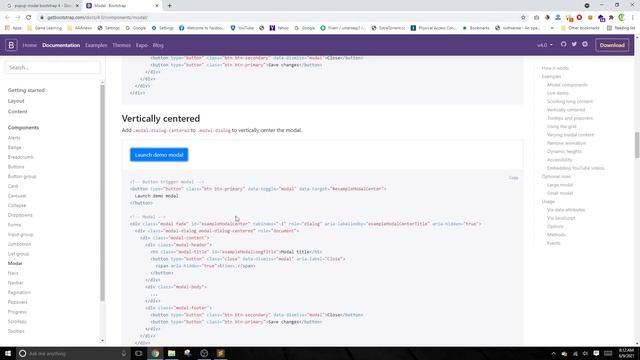 2. Popup Modal in HTML, Bootstrap - How to create popup modal in HTML - Web Programming Practice смотреть онлайн