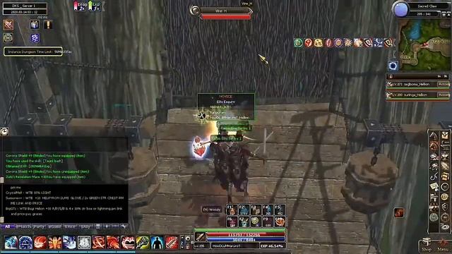 Dekaron GLOBAL Full run Secret claw dungeon смотреть онлайн