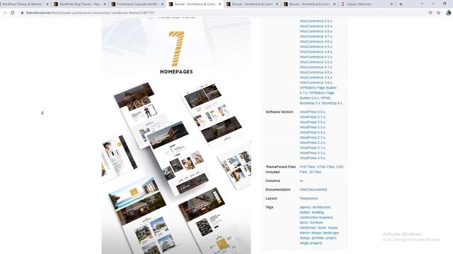 Architecture and Construction WordPress Theme смотреть онлайн