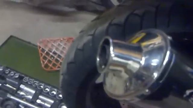 BOS Carbon Oval Suzuki GSF 650 Bandit mit DB Maker.mp4 смотреть онлайн