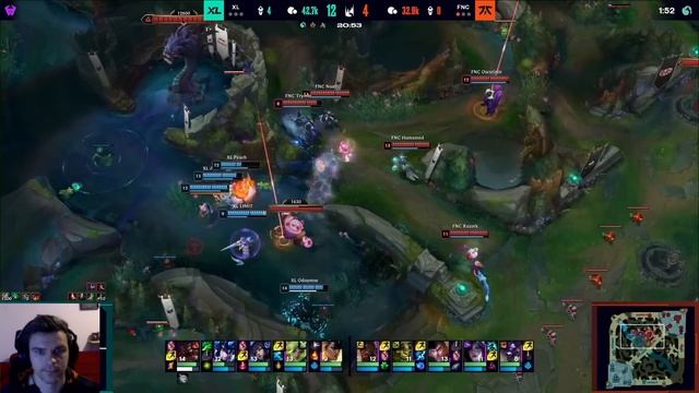 XL vs FNC Game 2 Highlights LEC Season Finals Lower R1 2023 Excel vs Fnatic by Onivia смотреть онлайн