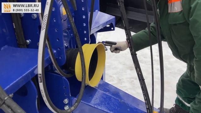 Измельчитель рулонов Teseo. Настройка и подготовка к работе