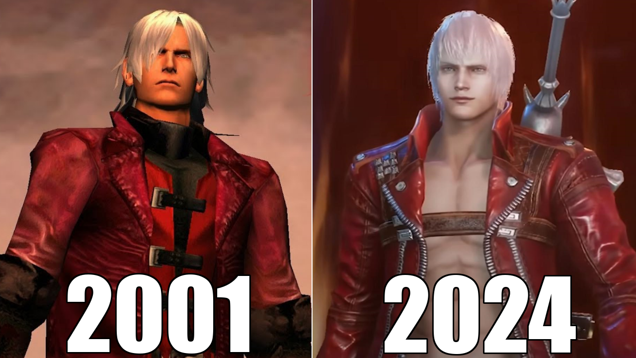 Эволюция серии игр Devil May Cry Games [2001-2024] смотреть онлайн