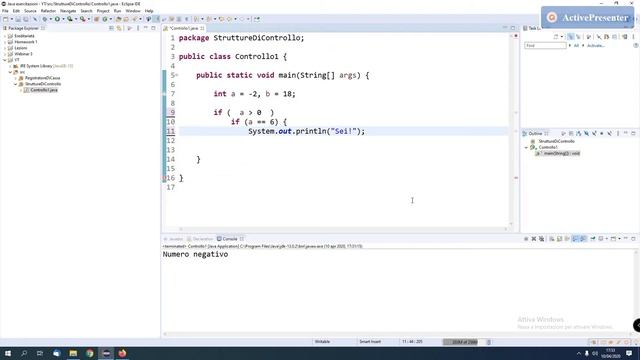 Java: Strutture di Controllo: IF - ELSE / SWITCH CASE смотреть онлайн