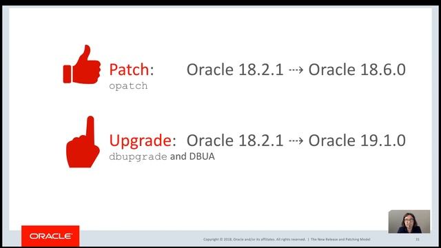 New Oracle Database Release and Patching Model смотреть онлайн
