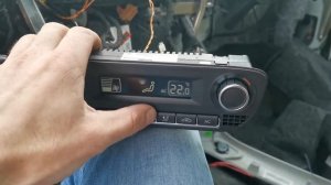 Тест работы климата VW Polo Sedan