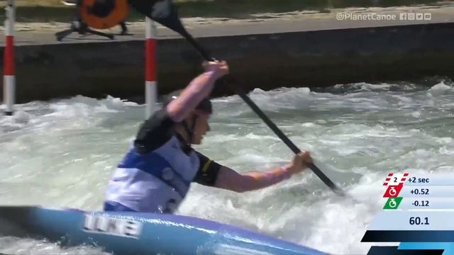 Elena Lilik Germany Semi-Final / 2023 ICF Canoe-Kayak Slalom World Cup Augsburg Germany смотреть онлайн