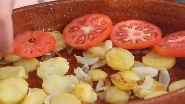 Камбала в дровяной печи