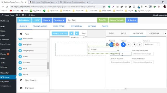 NEX-Forms _ Single & Multi step form _Pop Up Form_wordpress form builder смотреть онлайн