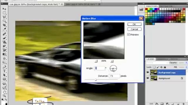 how to use filters motion blur in photoshop cs5 urdu tutorial computer education lesson 21 смотреть онлайн