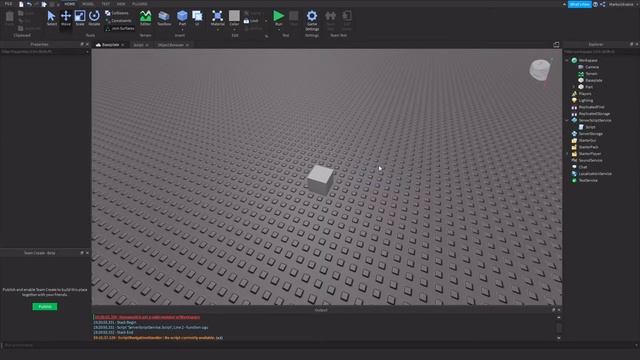 Roblox Studio для новичков. Часть 5 - Про Ивенты смотреть онлайн