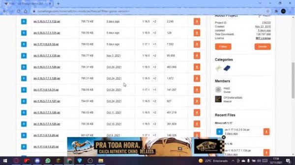 Minecraft - Instalado MODS com o CURSE FORGE no TLAUNCHER!