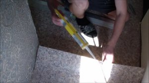 Линолеум укладка без стыков своими руками,клеем на силикон.Чем резать линолеум!