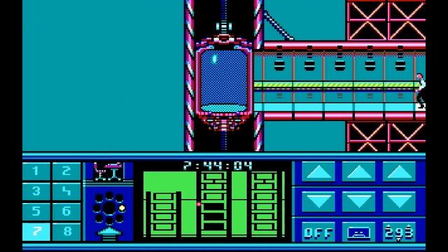 Impossible Mission II: Game Overview смотреть онлайн
