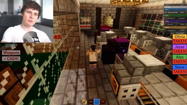 Building MAX LEVEL BASE in Minecraft tycoon! // Roblox смотреть онлайн