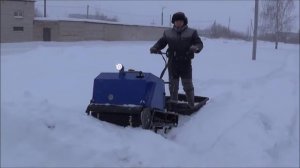 Мотобуксировщик Лидер 1 15 лс с РЕВЕРСОМ