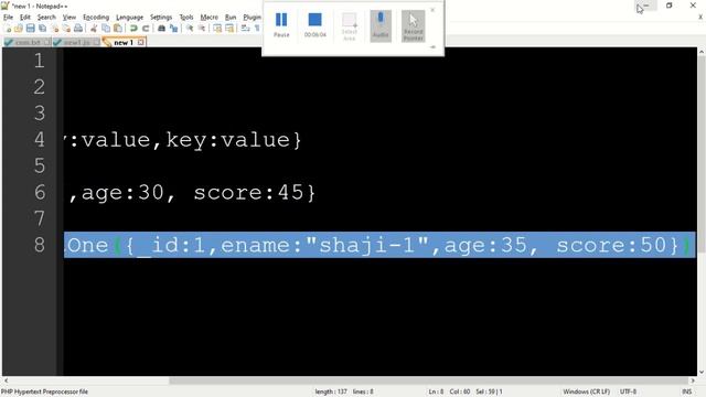 mongoDB 03 By Shaji Topic: insertOne(), find() смотреть онлайн