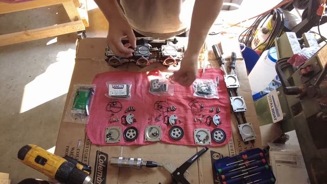 Rebuilding a Yamaha WaveVenture 1100 Triple Carburetor! (Jetski) смотреть онлайн