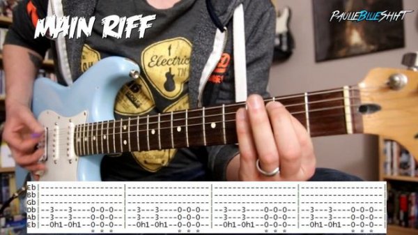 Nirvana - Floyd the barber - Guitar cover with tabs