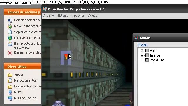 Project64 - Cheats megaman 64 смотреть онлайн
