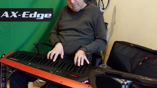 Ax edge Keytar Roland Franck Vilain & Leilo Viscaïno смотреть онлайн