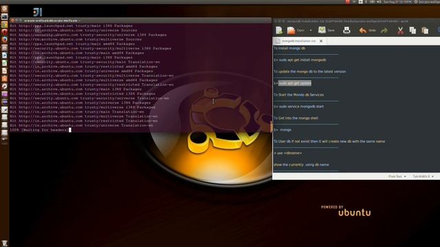 ESpark Adarsh Mongodb installing on Ubuntu 14.4LTS смотреть онлайн