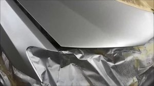 Переход по базе и лаку. Переход по серебру. Бесцветная база. Локальная покраска. Покраска капота.