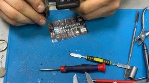 Ремонт личинки двери Nissan закис замок