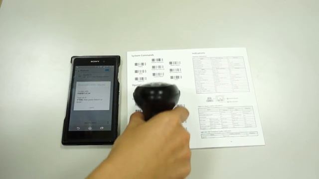 Using Cino Bluetooth Scanner F680BT & L680BT with Android Device смотреть онлайн