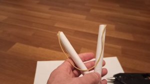 Как сделать рогатку из бумаги | крутые самоделки из бумаги