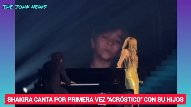 ?Shakira Canta Por Primera Vez "ACRÓSTICO" Con Milán y Sasha En Los LATIN GRAMMY 2023 | VÍDEO смотреть онлайн