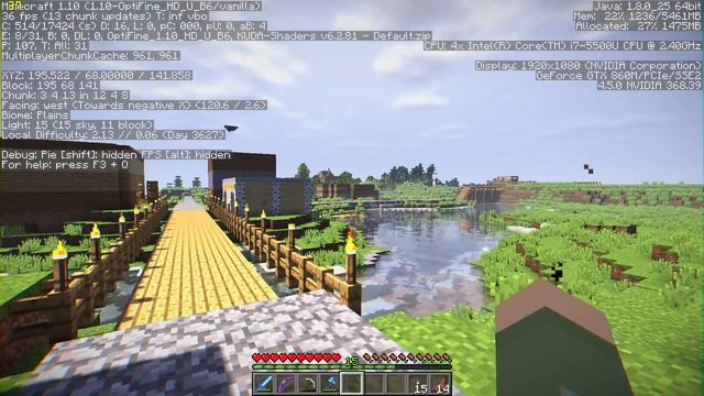 Minecraft On My New Gaming Laptop With Shaders смотреть онлайн
