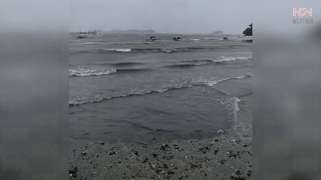 SUPER ⚡ Typhoon Surigae hooked the Philippines.🌀 Typhoon Bising 2021. смотреть онлайн