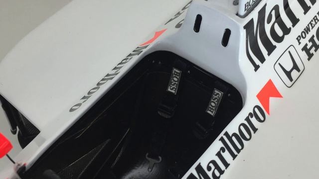 Finished Work : Model Factory Hiro 1/12 McLaren MP4/4 1988 Belgian GP Ayrton Senna