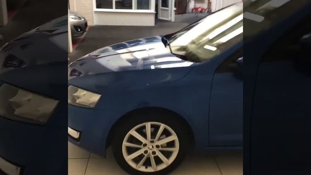 Skoda Octavia Blue смотреть онлайн