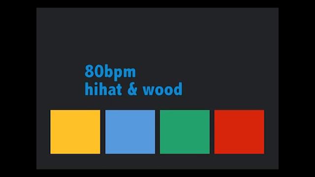 Roland CR-78 metronome - 80bpm смотреть онлайн