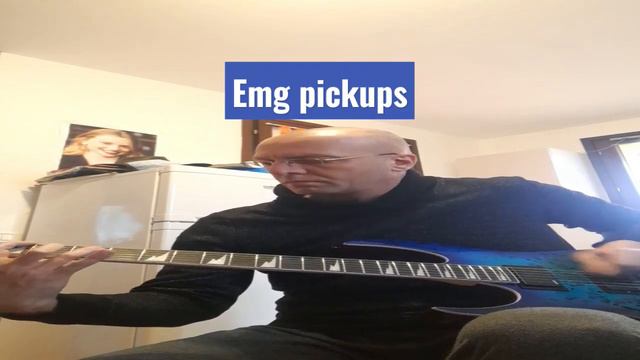 Ibanez GRGR 221 guitar & EMG 81 pickup on bridge position. смотреть онлайн