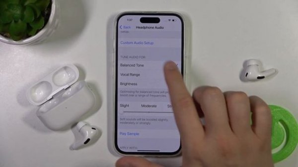 How to Find Sound Equalizer on AirPods Pro 2 USB C?