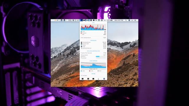 Мониторинг температуры на MacOs. Macs Fan Control смотреть онлайн