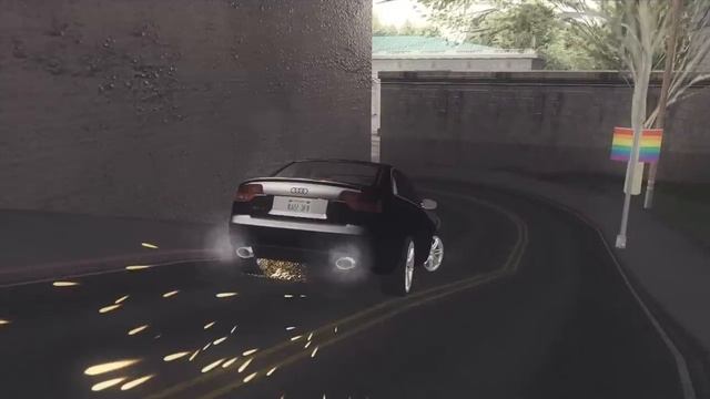 GTA SA Audi RS4 смотреть онлайн