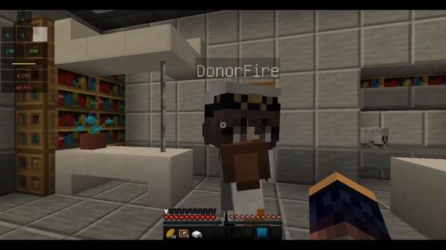 ?Проходим "Якобы Хоррор" карту вместе с DonorFire! Карта на прохождение, Майнкрафт! Minecraft смотреть онлайн