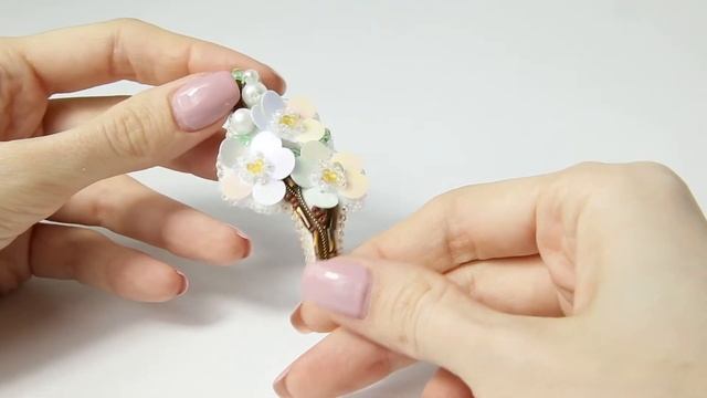 БП-296 Набор для изготовления броши Crystal Art "Сакура" смотреть онлайн